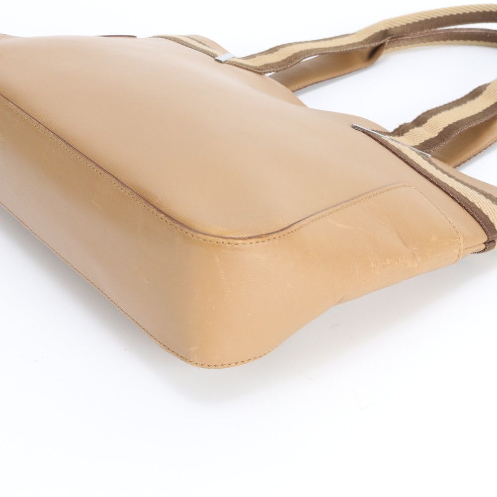 Gucci Sherry Line 002 Leather Tote Shoulder Handle Brown — view 5