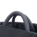 Prada Tessuto Nylon Reversible Triangle Logo Leather 2-Way Shoulder — view 3