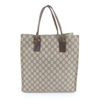 Gucci GG Split Leather Tote Shoulder Hand Brown — view 3