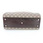Gucci GG Split Leather Tote Shoulder Hand Brown — view 5