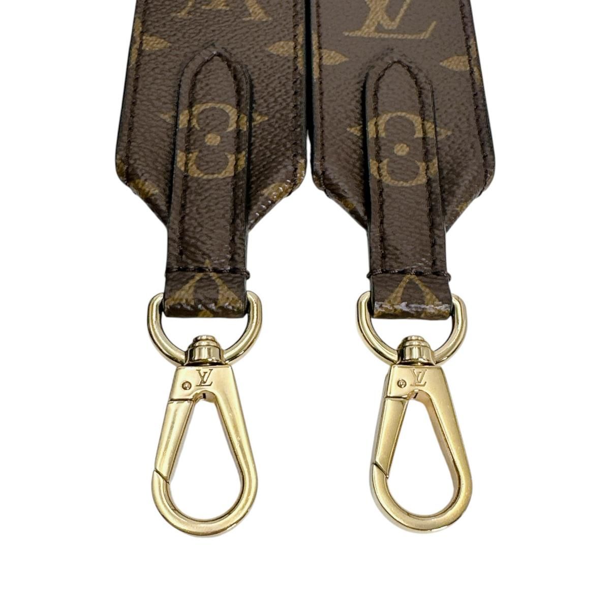 Louis Vuitton Monogram Strap Canvas Shoulder Brown — view 2