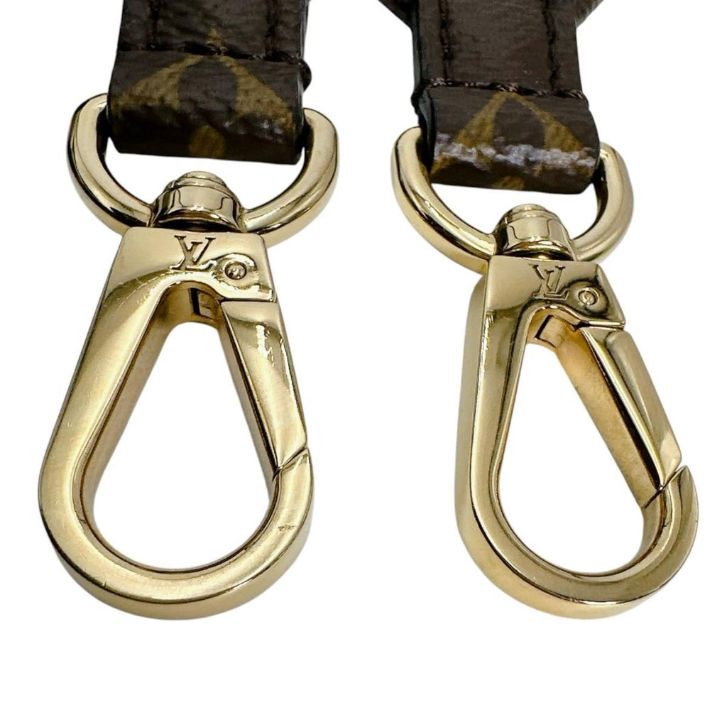 Louis Vuitton Monogram Strap Canvas Shoulder Brown — view 3