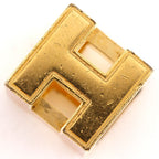 Hermes Cube Cage Ash Gold Plated Orange Pendant — view 4