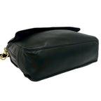 Loewe Maia Anagram Logo Nappa Leather Shoulder Bag Black — view 7