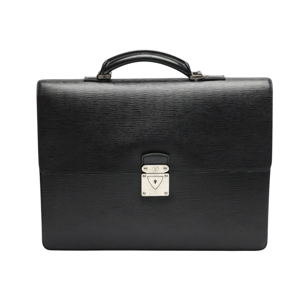 Louis Vuitton Epi Document Purse Robusto Business Black