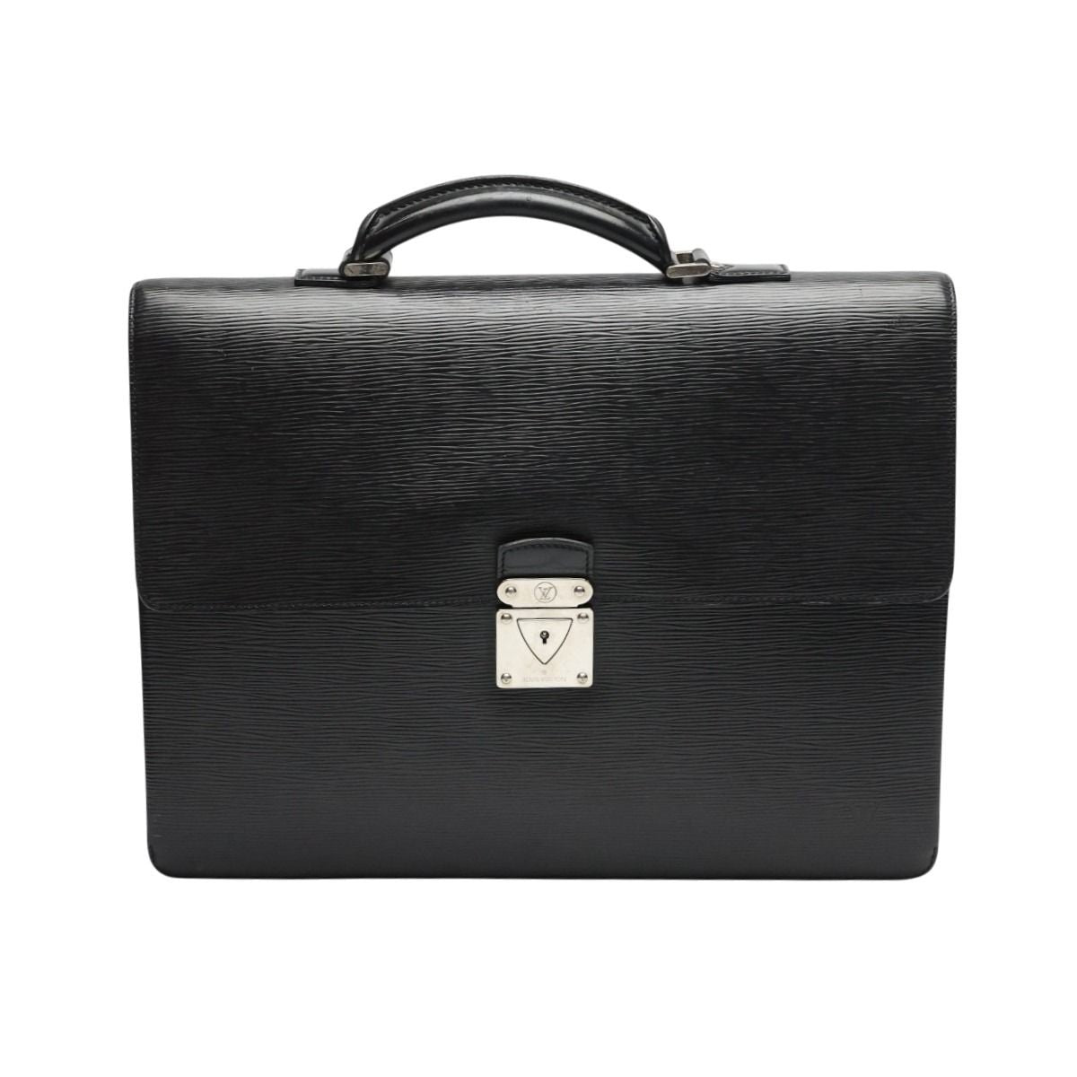 Louis Vuitton Epi Document Purse Robusto Business Black