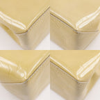 Louis Vuitton Reed PM Monogram Vernis Beige Handbag — view 4