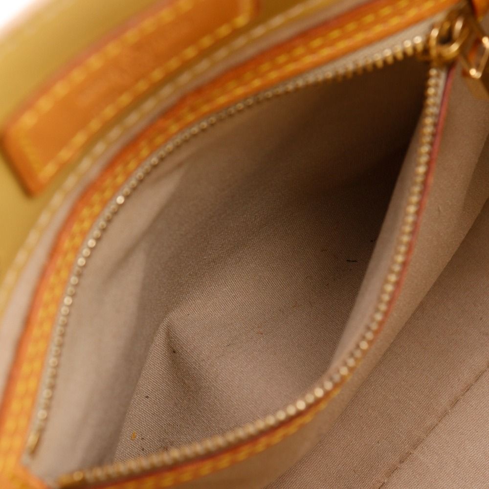 Louis Vuitton Reed PM Monogram Vernis Beige Handbag — view 7