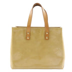 Louis Vuitton Reed PM Monogram Vernis Beige Handbag