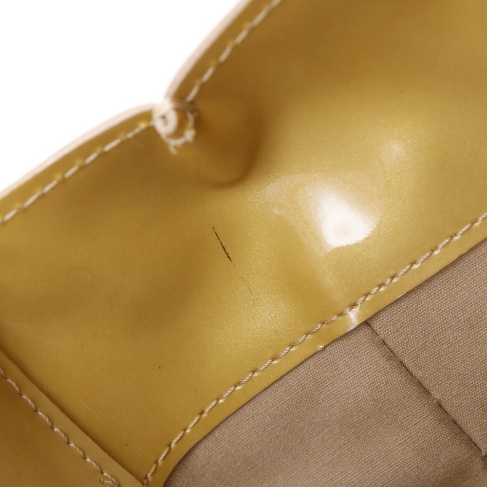 Louis Vuitton Reed PM Monogram Vernis Beige Handbag — view 9