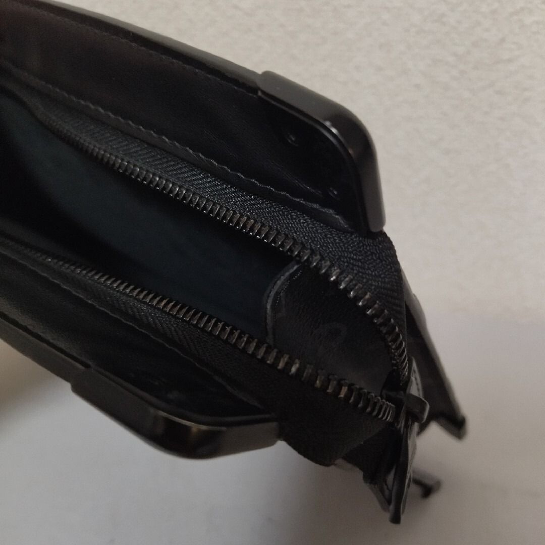 Louis Vuitton Monogram Eclipse Trunk Pochette Clutch Black — view 8