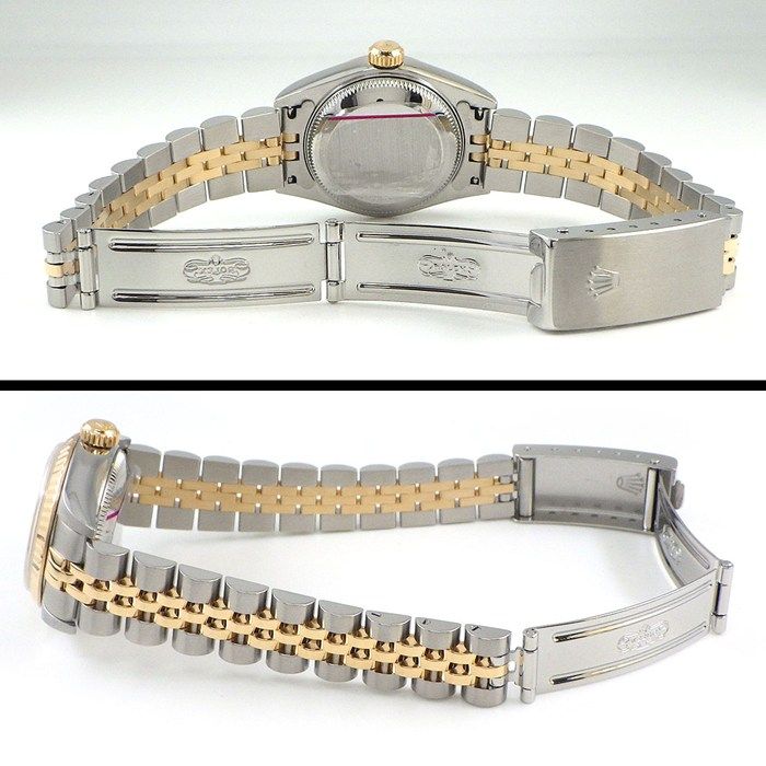Rolex Watch Datejust No 10 Points Diamond Index Champagne Color Computer Dial — view 3