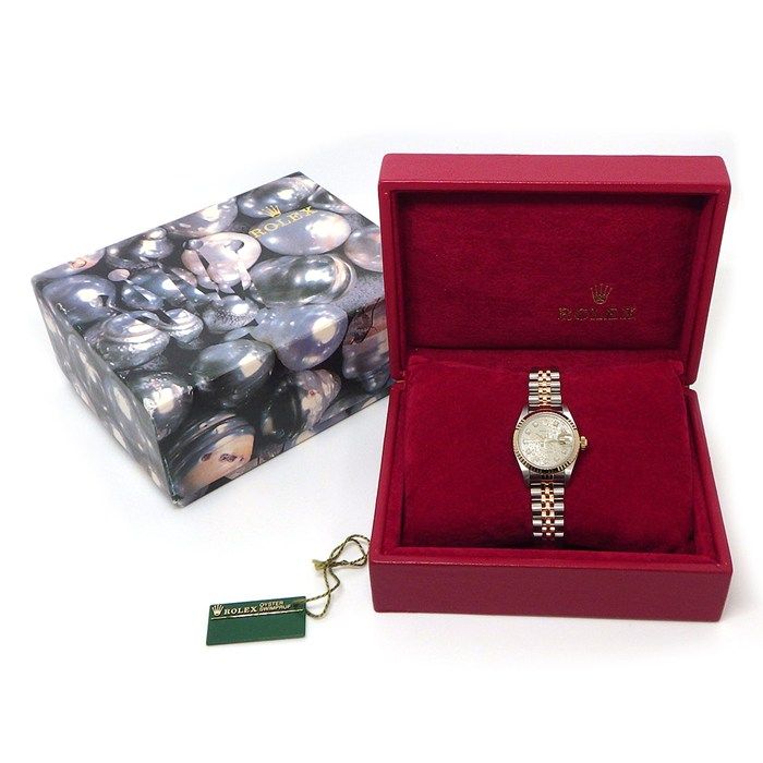 Rolex Watch Datejust No 10 Points Diamond Index Champagne Color Computer Dial — view 9