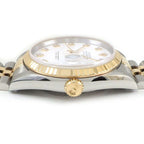 Rolex Watch Datejust S Number 10 Points Diamond Index White Dial Date 18k — view 2
