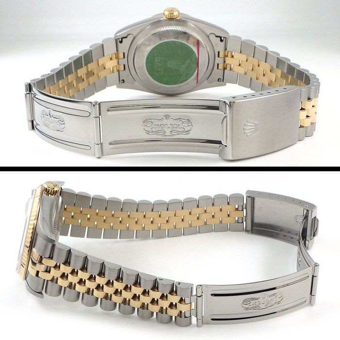 Rolex Watch Datejust S Number 10 Points Diamond Index White Dial Date 18k — view 3
