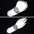 Rolex Watch Datejust No Roulett Blue Computer Dial Roman Index Date 18k White — view 8
