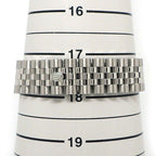 Rolex Watch Datejust No Roulett Blue Computer Dial Roman Index Date 18k White — view 9