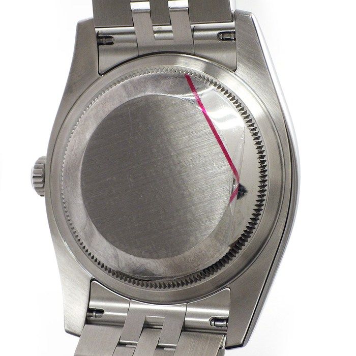 Rolex Watch Datejust No Roulett Blue Computer Dial Roman Index Date 18k White — view 4