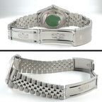 Rolex Watch Datejust T Number 10 Points Diamond Index Silver Sunray Dial Date — view 3