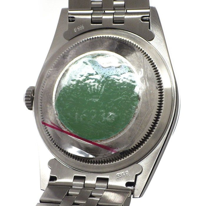 Rolex Watch Datejust T Number 10 Points Diamond Index Silver Sunray Dial Date — view 4