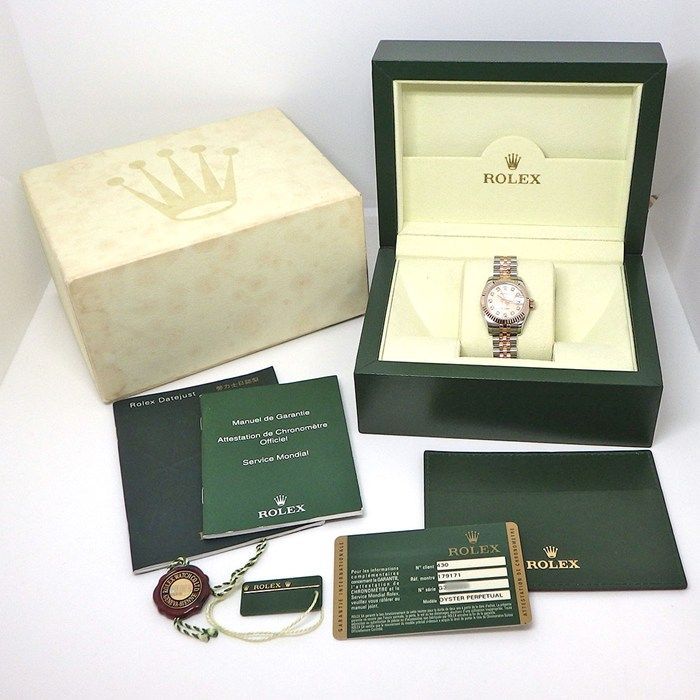 Rolex Watch Datejust No Roulett 10 Points Diamond Index Silver Computer Dial — view 9