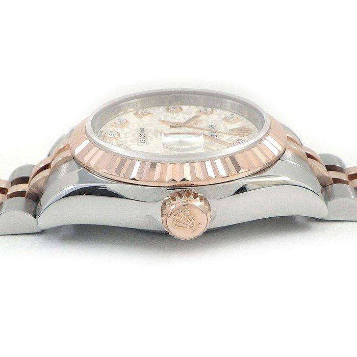 Rolex Watch Datejust No Roulett 10 Points Diamond Index Silver Computer Dial — view 2