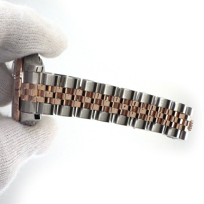 Rolex Watch Datejust No Roulett 10 Points Diamond Index Silver Computer Dial — view 7