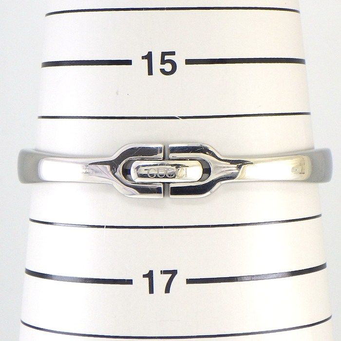 Gucci Watch Bangle Horsebit Sunray Silver Dial SS Quartz Analog — view 8