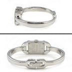 Gucci Watch Bangle Horsebit Sunray Silver Dial SS Quartz Analog — view 3
