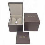 Gucci Watch Bangle Horsebit Sunray Silver Dial SS Quartz Analog — view 9