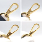 Hermes Shoulder Bag Evelyne TPM Amazone Black Taurillon Clemence Gold — view 9