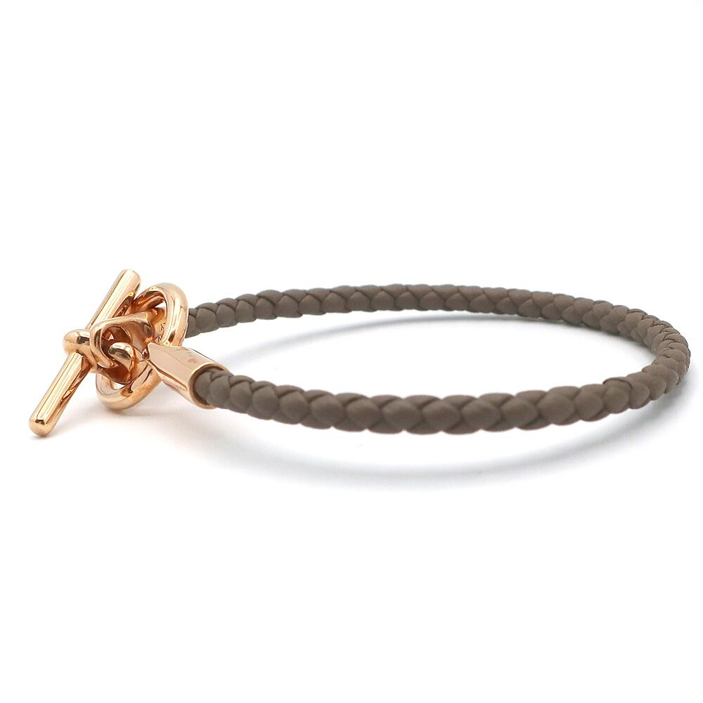 Hermes Ten Glenan Bracelet Etoupe Gold — view 4