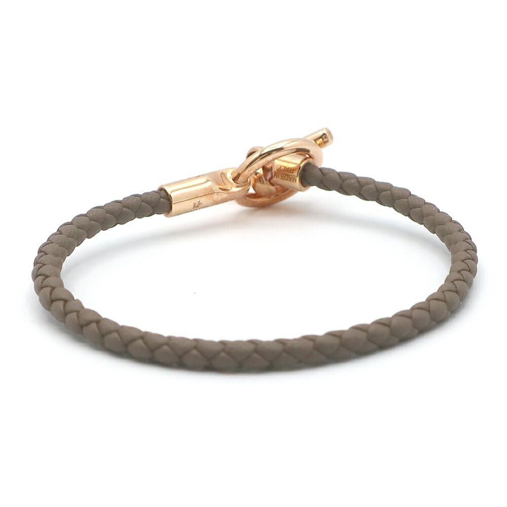 Hermes Ten Glenan Bracelet Etoupe Gold — view 5