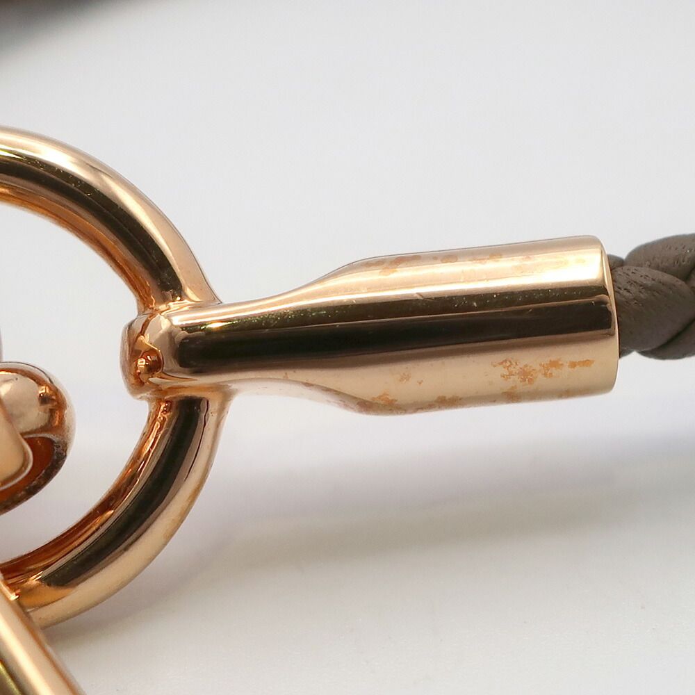 Hermes Ten Glenan Bracelet Etoupe Gold — view 8