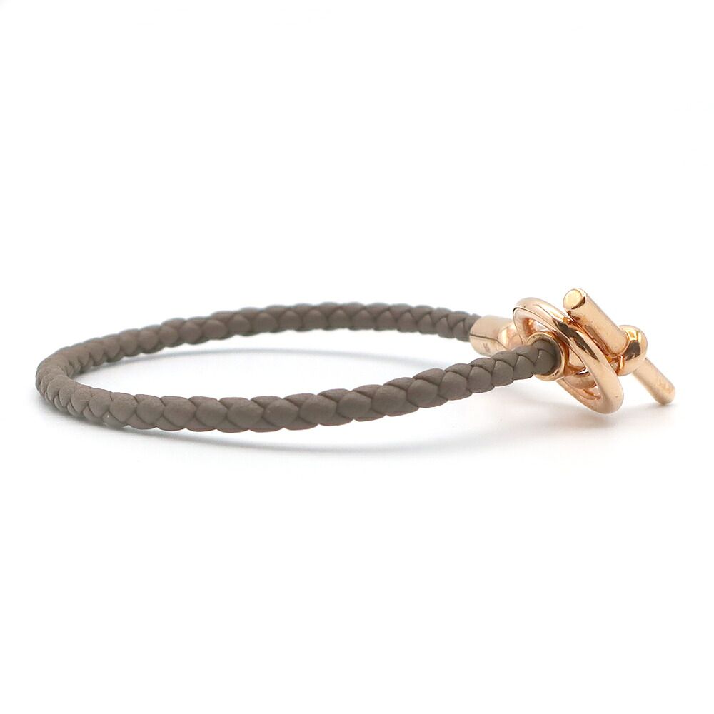 Hermes Ten Glenan Bracelet Etoupe Gold — view 3