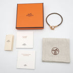 Hermes Ten Glenan Bracelet Etoupe Gold — view 9