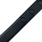 Dior D Logo Buckle Belt Leather Black Practical — view 4