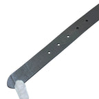 Fendi FF Logo Buckle Belt Leather Gray Practical — view 9