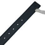 Dior Logo Buckle Belt Leather Black Daily Practical — view 9