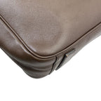 Prada Triangle Logo Business Briefcase Handbag Saffiano Leather — view 5