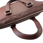 Gucci Soho Business Briefcase Handbag Interlocking Leather Bordeaux Document — view 4