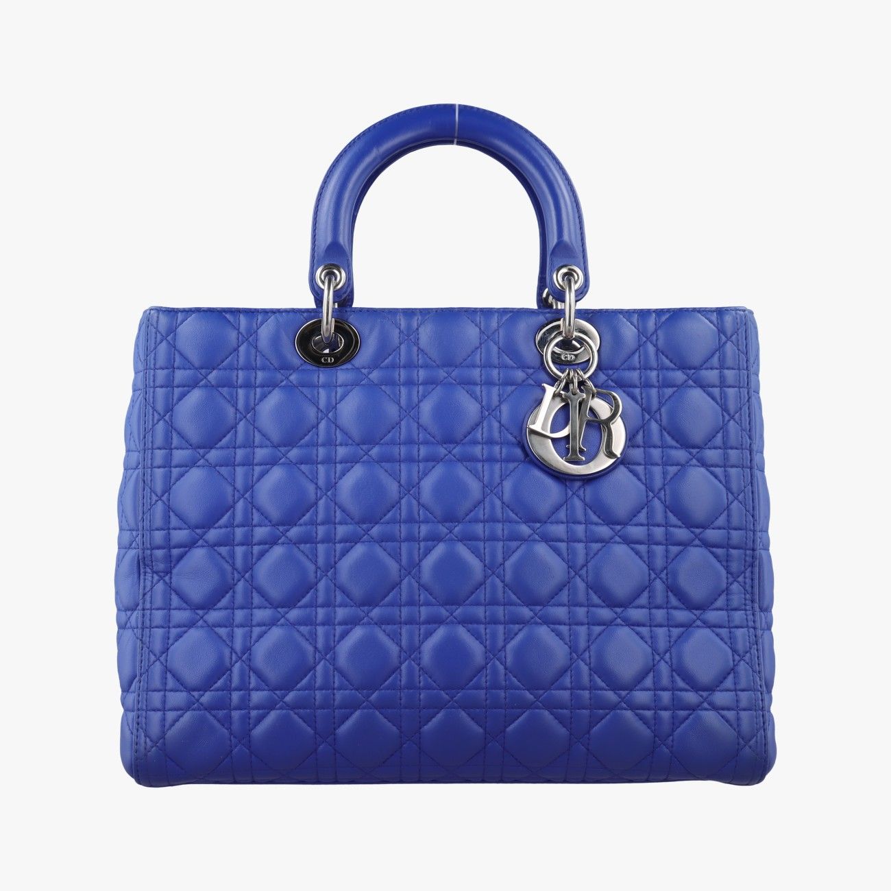 Dior Lady Blue Lambskin Handbag