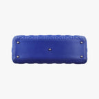 Dior Lady Blue Lambskin Handbag — view 3