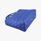 Dior Lady Blue Lambskin Handbag — view 7