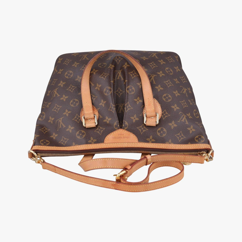 Louis Vuitton Palermo GM Monogram Brown Canvas Shoulder — view 8