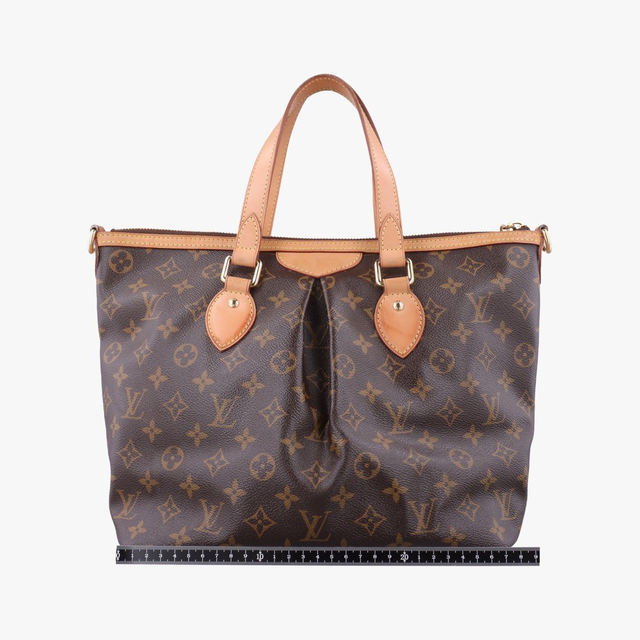 Louis Vuitton Palermo GM Monogram Brown Canvas Shoulder — view 2