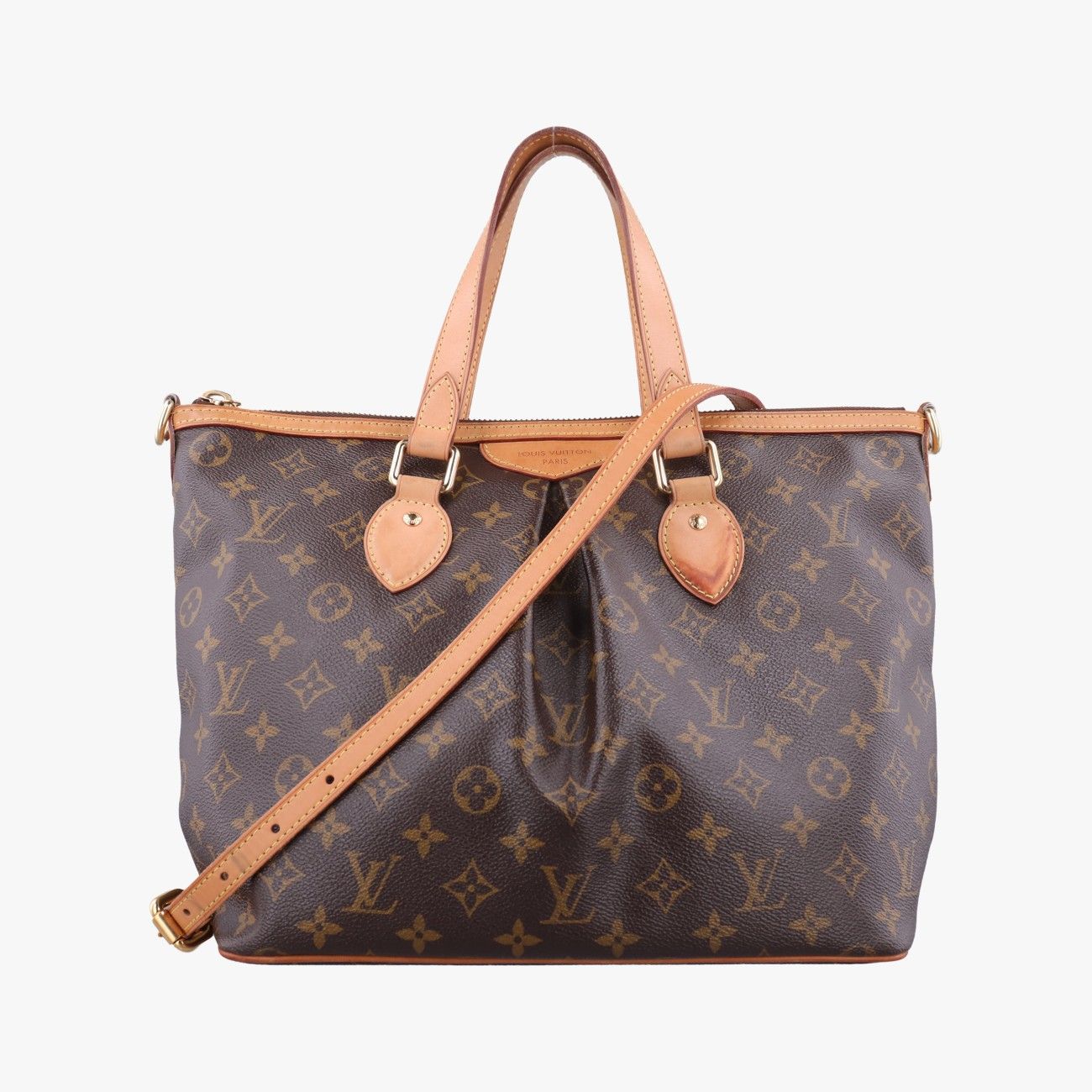 Louis Vuitton Palermo GM Monogram Brown Canvas Shoulder