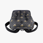 Gucci Interlocking Black GG Supreme Canvas Leather Backpack — view 8