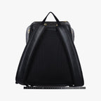 Gucci Interlocking Black GG Supreme Canvas Leather Backpack — view 2