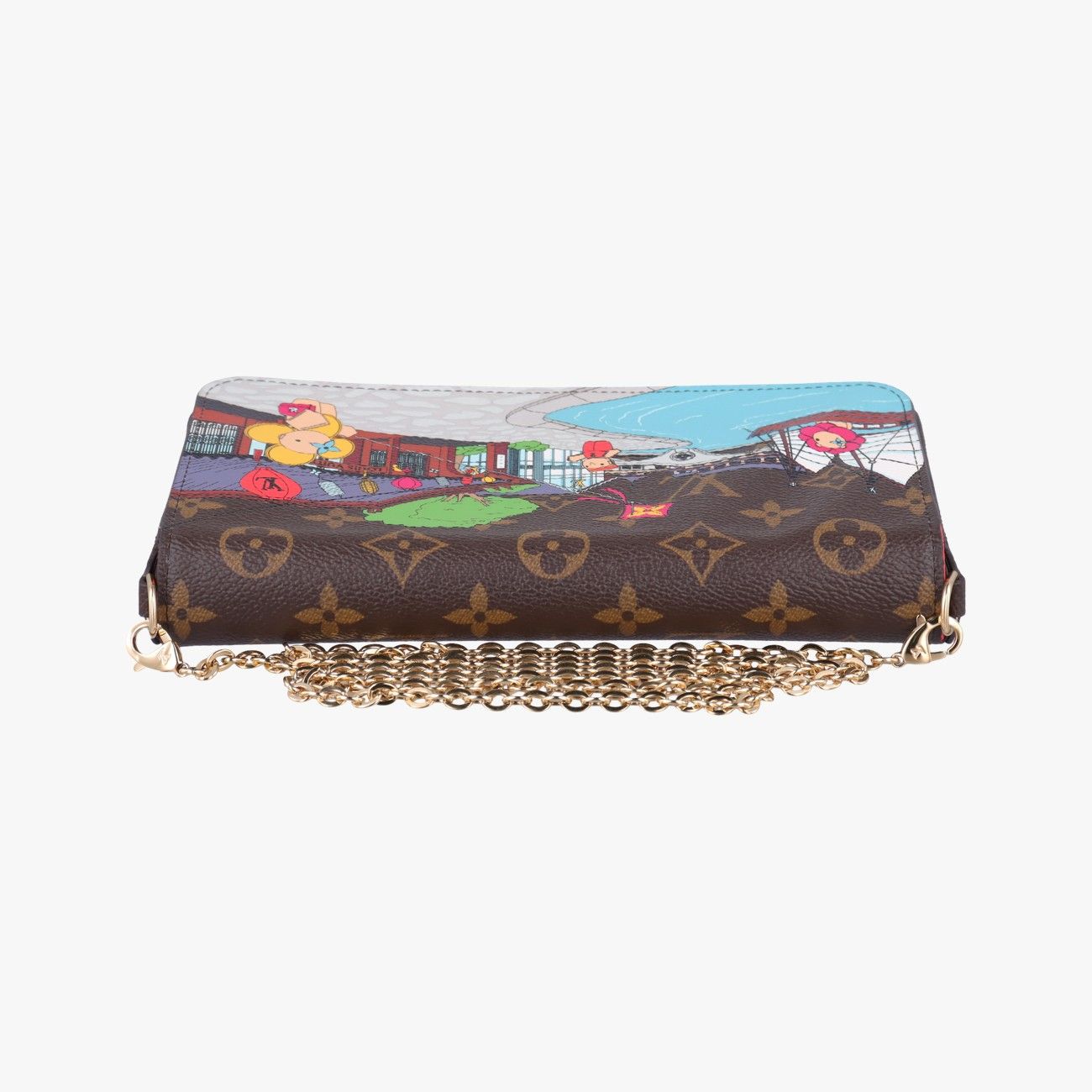 Louis Vuitton Christmas Animation Chengdu China Pochette Felicier Monogram — view 8
